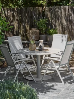 VAMDRUPTable de jardin VAMDRUP Ø120 beige
