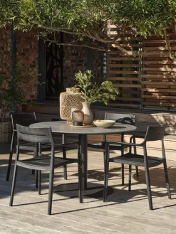 VAMDRUPTable de jardin VAMDRUP Ø120 gris