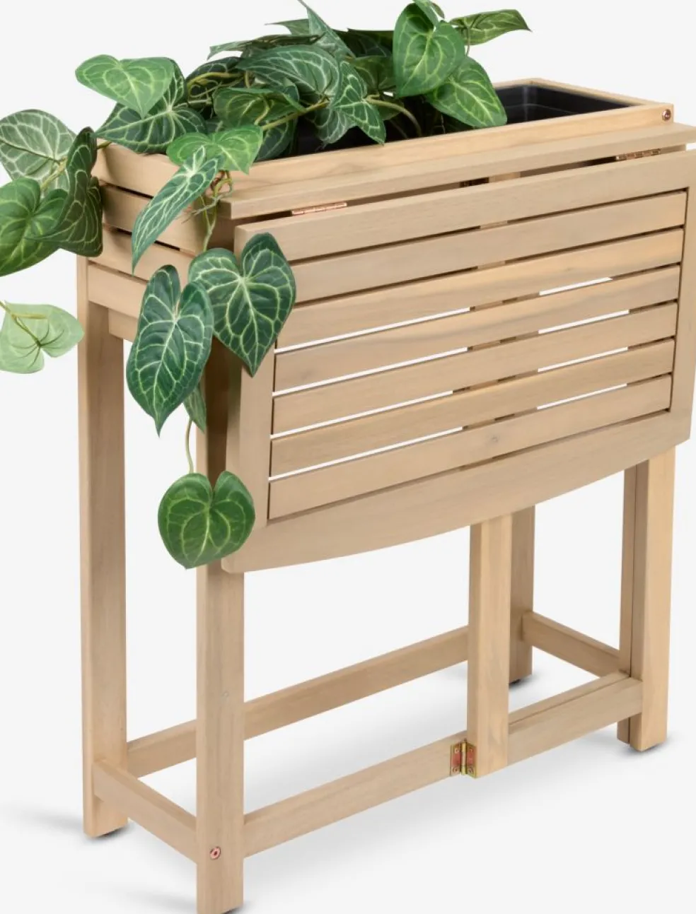 VANDREFALKTable pliante VANDREFALK 64x63 bois d'acacia