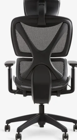 VARPELEVFauteuil de bureau VARPELEV maille noir/noir