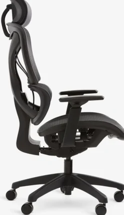 VARPELEVFauteuil de bureau VARPELEV maille noir/noir