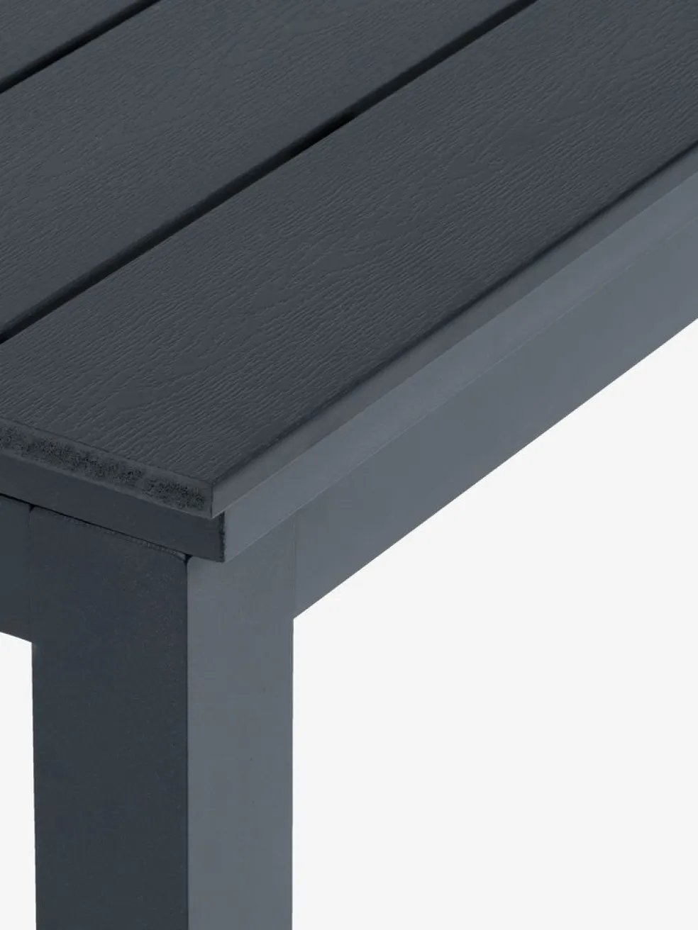 VATTRUP + GAMMELBYVATTRUP L206/321 table noir +4 GAMMELBY chaises gris