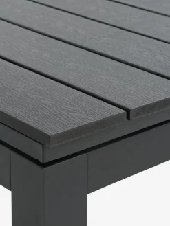 VATTRUP + GAMMELBYVATTRUP L172/276 table noir + 4 GAMMELBY chaises gris