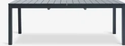 VATTRUP + MYSENVATTRUP L206/321 table noir + 4 MYSEN chaises gris