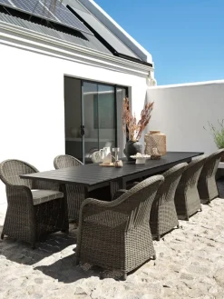 VATTRUPTable de jardin VATTRUP l95xL206/321 noir