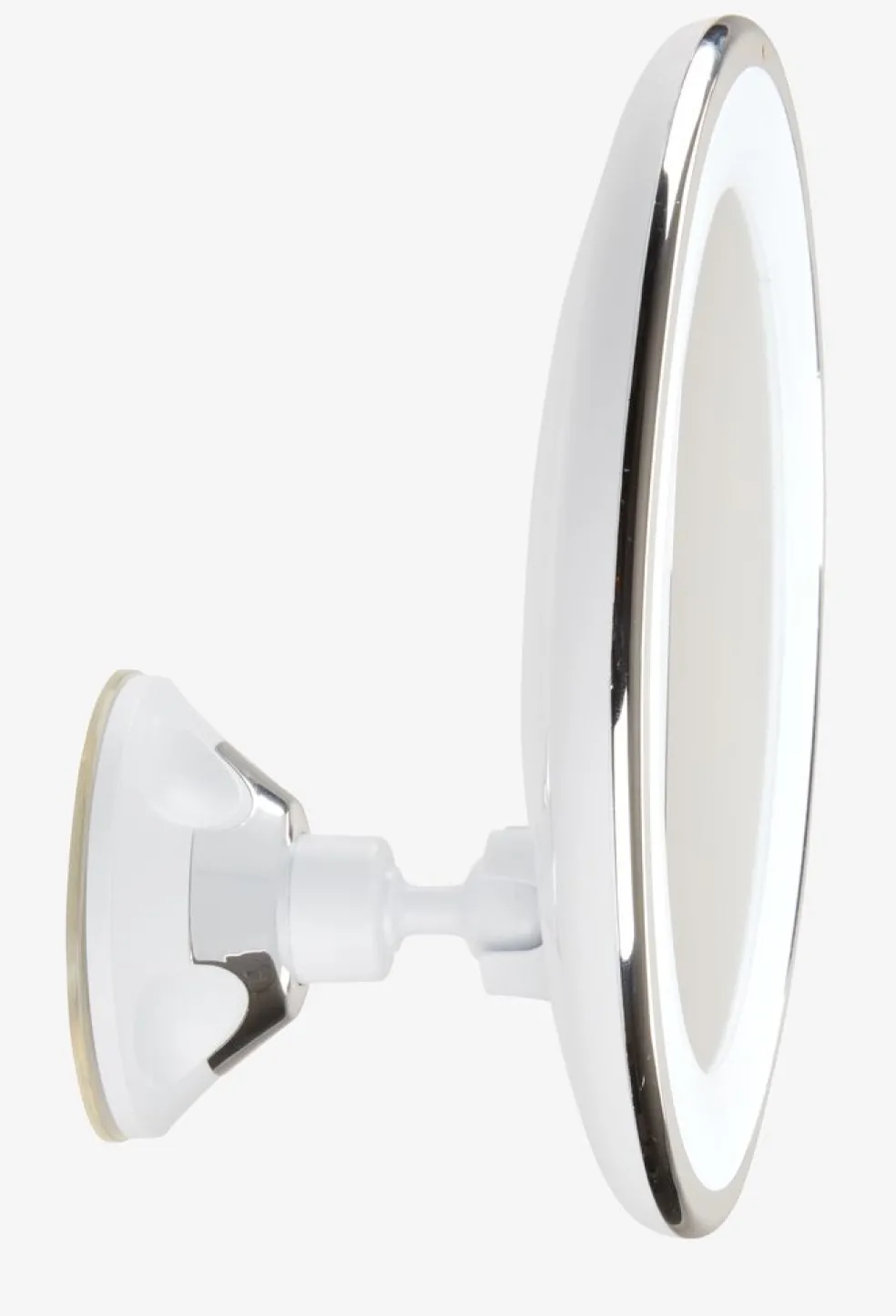 VEDDIGEMiroir à maquillage VEDDIGE a/LED Ø20xH22cm blanc