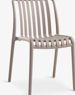 VEDDUMChaise empilable VEDDUM sable foncé