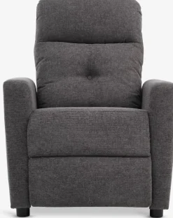 VEJLBYFauteuil inclinable VEJLBY tissu gris foncé