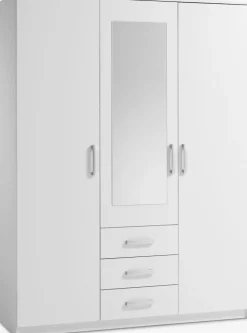 VELLERUPArmoire VELLERUP 151x200 combi blanc