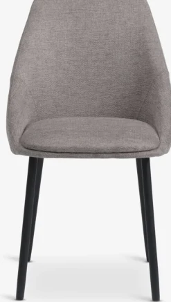 VELLEVChaise VELLEV tissu sable/noir