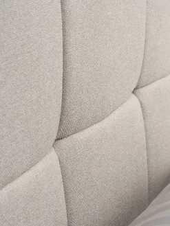 VEMMELEVCadre de lit VEMMELEV a/rangement 140x190 tissu beige