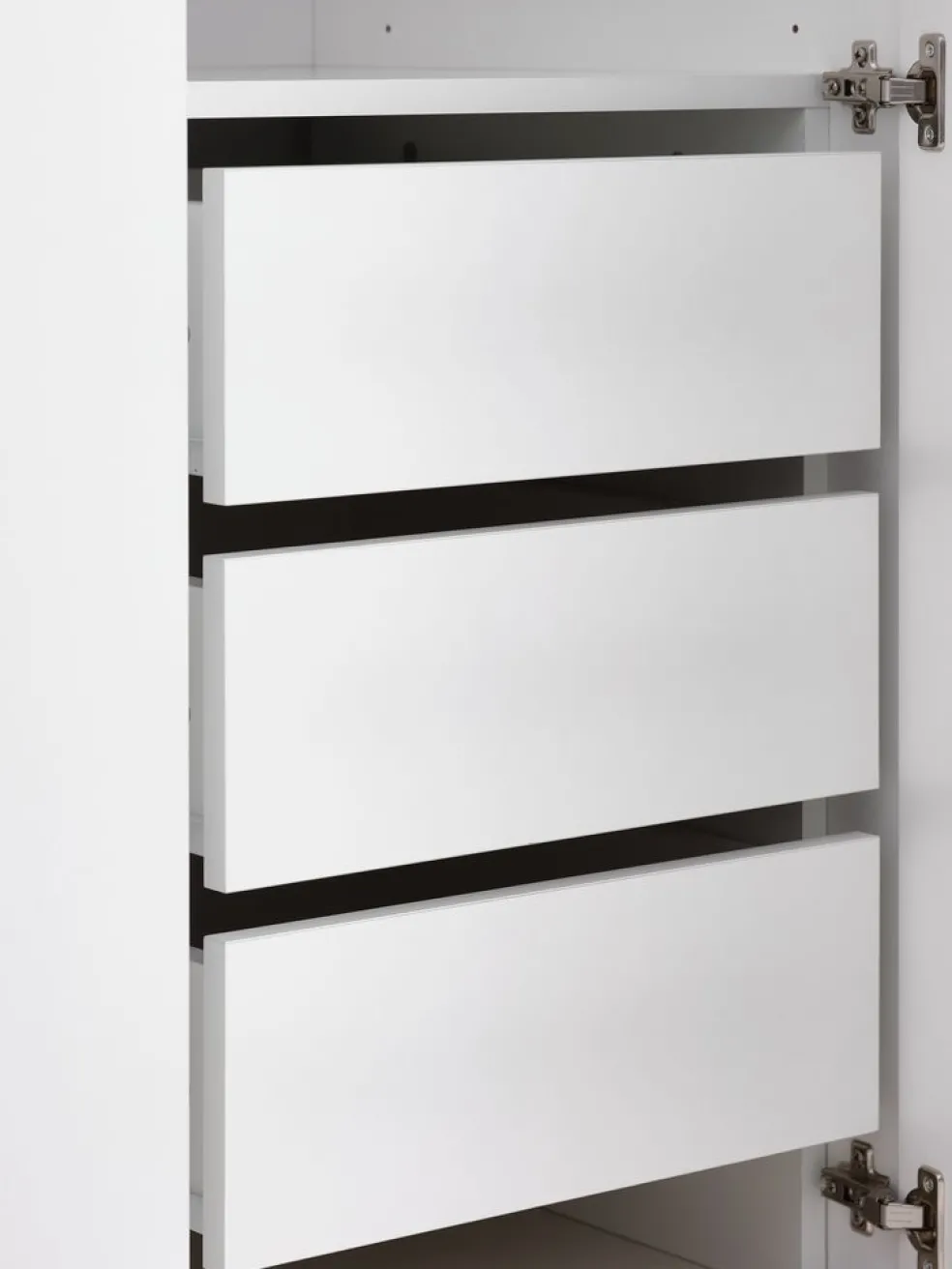 VIBYÉlément à tiroir pour armoire VIBY 3 tiroirs blanc