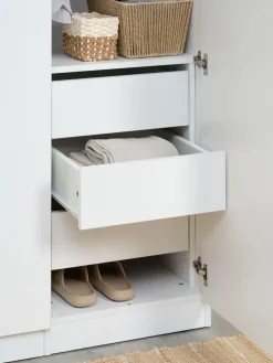 VIBYÉlément à tiroir pour armoire VIBY 3 tiroirs blanc