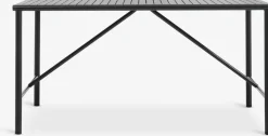 VIERLI + GLOMFJORDVIERLI L149 table + 4 GLOMFJORD chaises noir