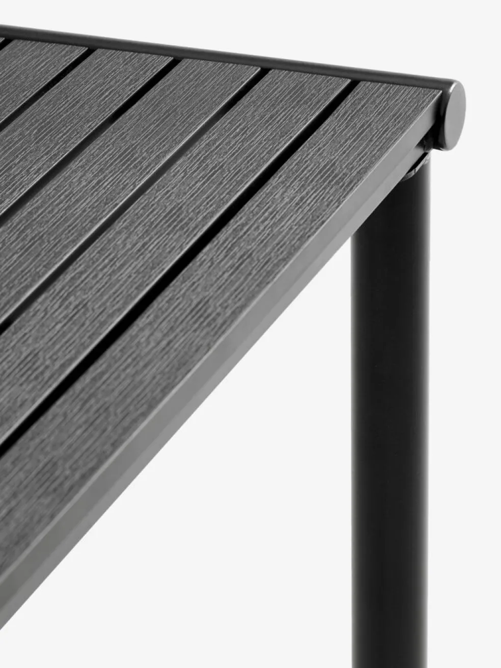 VIERLI + INGSTRUPVIERLI L149 table + 4 INGSTRUP chaises noir