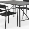 VIERLI + TRILLEVALLENVIERLI L149 table + 4 TRILLEVALLEN chaises noir