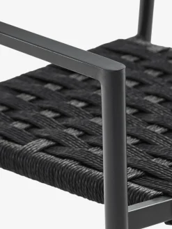 VIERLI + TRILLEVALLENVIERLI L149 table + 4 TRILLEVALLEN chaises noir