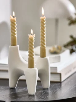 VIGNIRChandelier VIGNIR l13xL16xH15cm blanc cassé