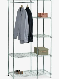 VINDINGEMeuble d'entrée VINDINGE 4 tablettes chrome