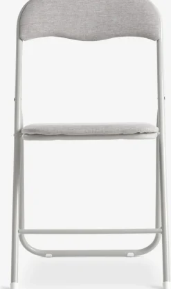 VOELChaise pliante VOEL tissu sable clair
