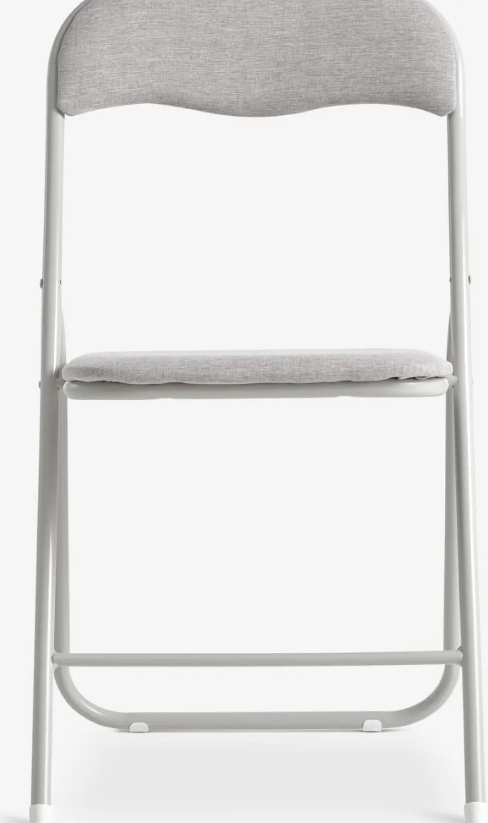 VOELChaise pliante VOEL tissu sable clair