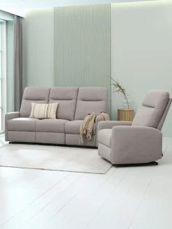 VONSILDFauteuil inclinable VONSILD électrique gris clair