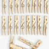 WILLHEMPinces à linge WILLHEM bois 20pcs/pqt