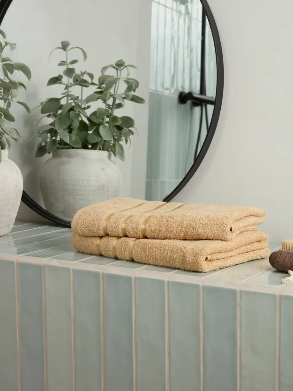 YSBYPlusServiette de toilette YSBY 50x90 beige